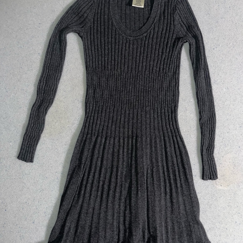 Max Studio Charcoal Knit Dress